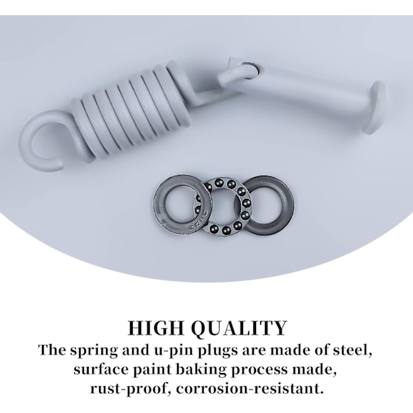 Hammock Chair Ultimate Hanging Kit - Nest Egg Hammock Chair Spring Pin Plug Hardware- 500lb Hammock Chair Hanging Kit För Hängande Korgstolar Hammock