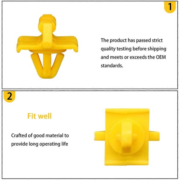 Sidopanel Clip Kit Fästklämma för Sidodörrpanel för 190 W201 190E
