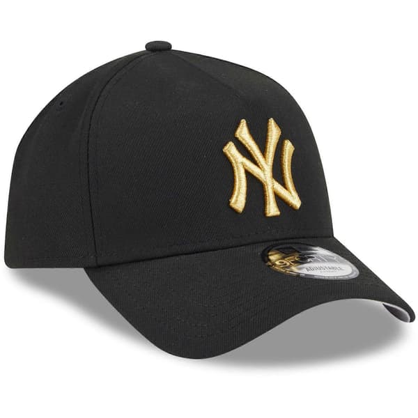 New Era 9Forty A-Frame Cap - New York Yankees sort/guld