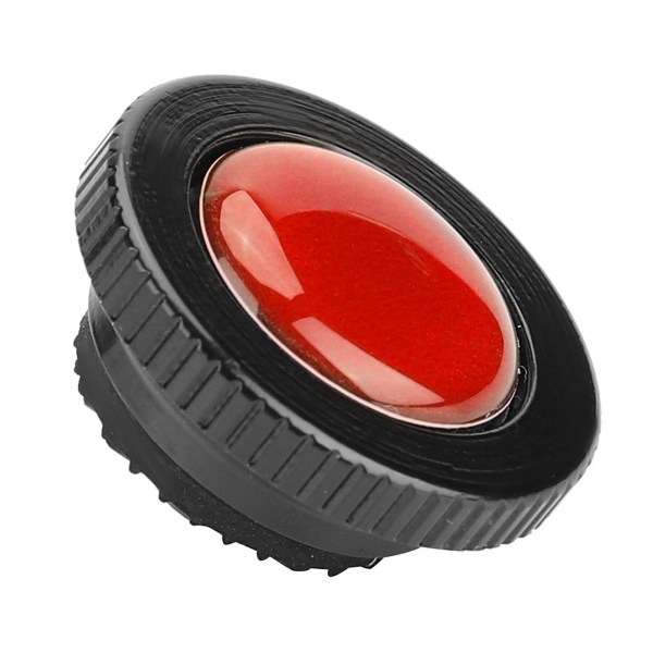 Mini Rund Hurtigutløserplate i Aluminium for Manfrotto Compact Action Stativ (Rød)
