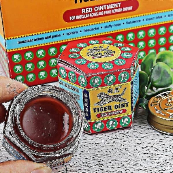 2 kpl Punaista Tiikeribalsamia