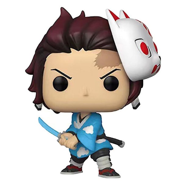 Demon Slayer Kamado Tanjirou Figurmodell Skrivebordsdekorasjon Ornament for Barnleker