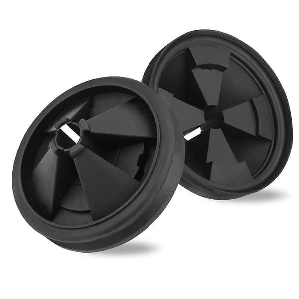 Stänkskydd för avfallskvarn, 2-pack Uppgraderad EPDM-gummi för InSinkErator Evolution-serien 3 3/8\" QCB-AM Sänkbåge Avloppsskydd