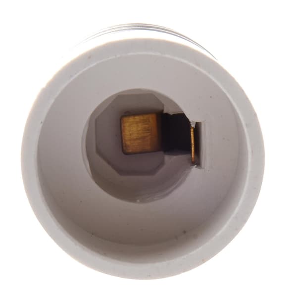 10-pak E27 til E14 Lampekoblingsadapter Konverterer Pære Forlenger Base CFL Liten Skrue Adapter