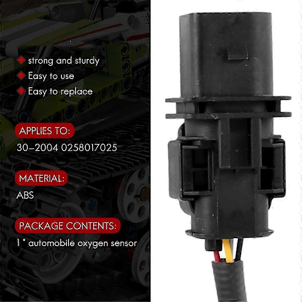 0258017025 LSU 4.9 Lambda Bredbånds O2 Ilt Sensor 30-4110 Luft/Brændstof Forhold Sensor Erstatter for AEM