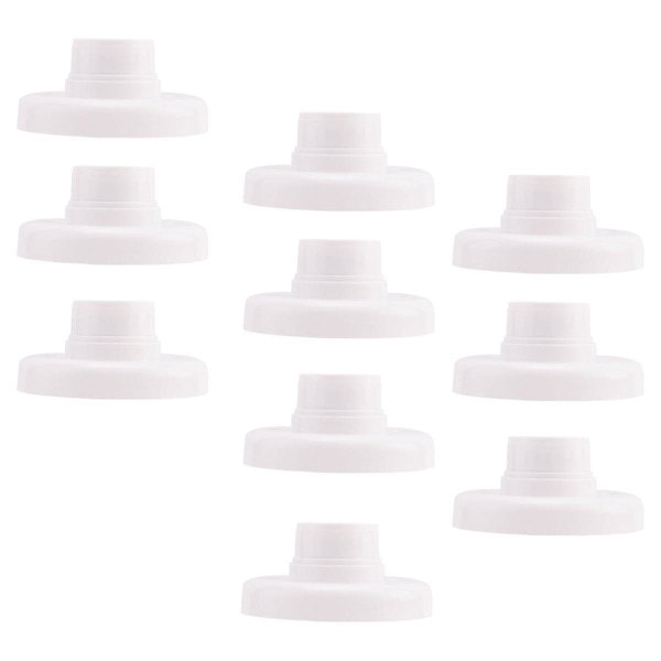 10 st E27 Plastskruv Lamphållare Rund Lamphållare Glödlampa Sockelhållare Adapter