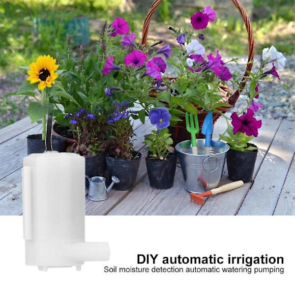 DIY Automatisk Vanningssystem Jordfuktighetssensor Pumpmodulsett Kaesi