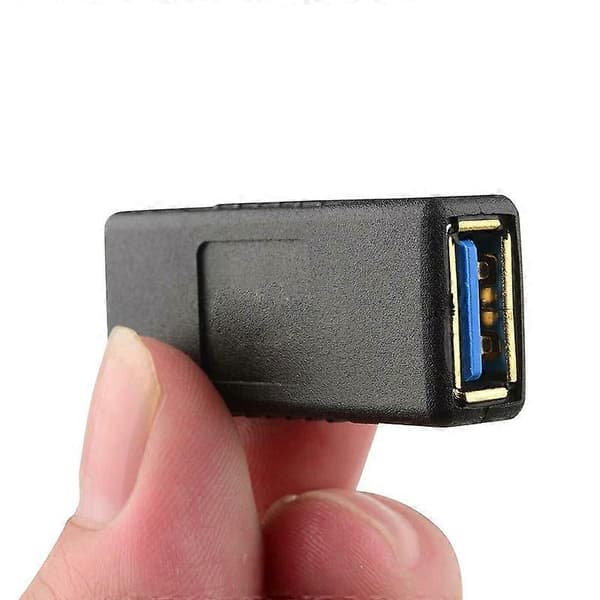 USB-A Naaras - USB-A Naaras Adapteri USB 3.0 Tupla Naaras Adapteri