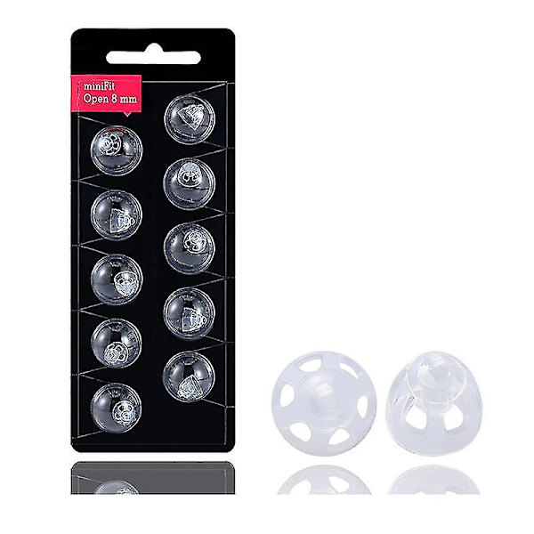 Kupoli Oticon Minifit Bass 8mm Open (3 pakkausta), Oticon Tarvikkeet Universaali Kupoli
