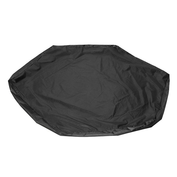 Vandafvisende Sort Sandkasse Dæksel Beskytter - 140x110x20cm