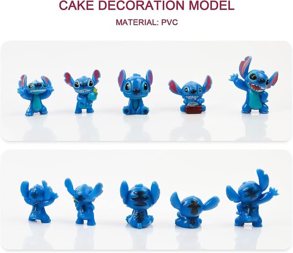 12 Stitch Dokkefigurer og Ornamenter