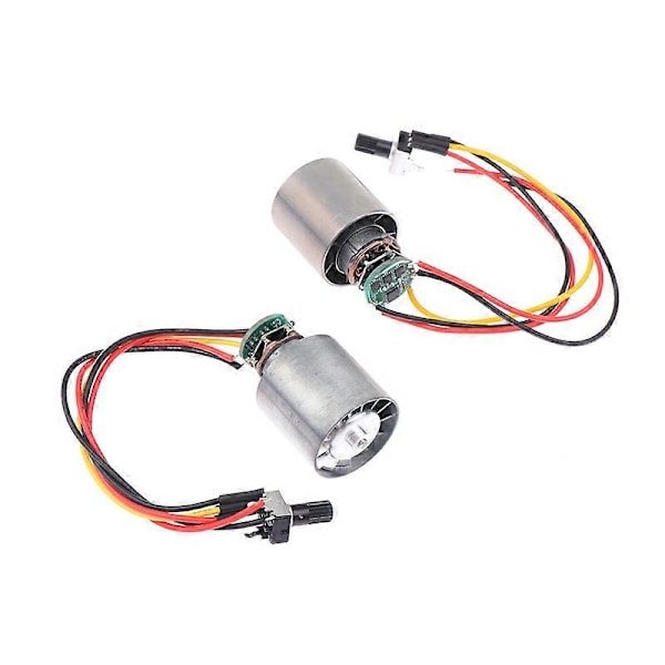 DC 9/12/24V 5A 35A Mini Borstlös Motor 100000RPM Höghastighets CNC Aluminiumlegering Impeller Kanalfläkt Steglös Hastighetsreglering