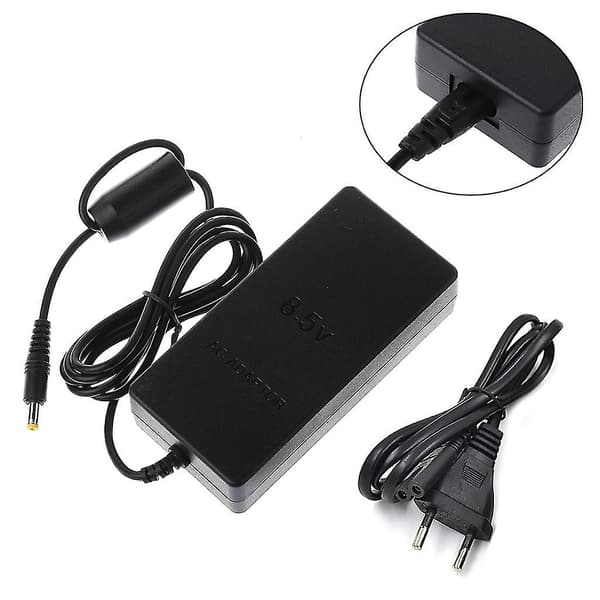 Væglader AC Adapter Strømforsyningskabel til PS2 EU Stik