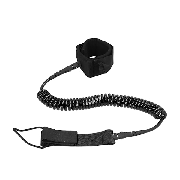 Ankelrem för Stand Up Paddleboard, 7 mm uretankord, neopren, svart, inkluderad accessoar