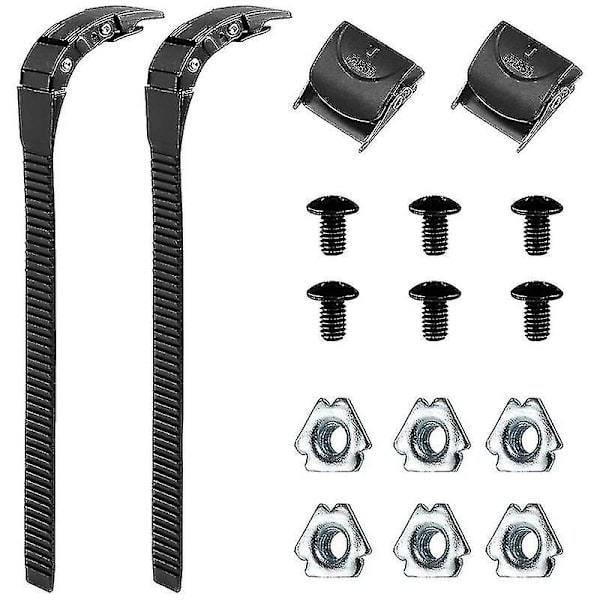 2 Sett Erstatnings Inline Skate Straps Skøytesko Energi Straps Skate Straps Spenner Skruer For Menn