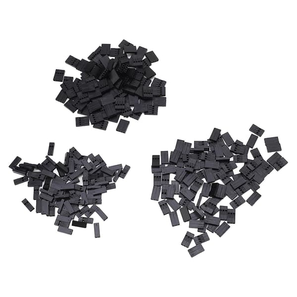 300 stk. Jumper Wire Connector Terminal 2,54 mm 18-26 AWG 2 3 4 Pins Connector Header