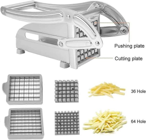 Fransk frites skærer i rustfrit stål til kommerciel brug
