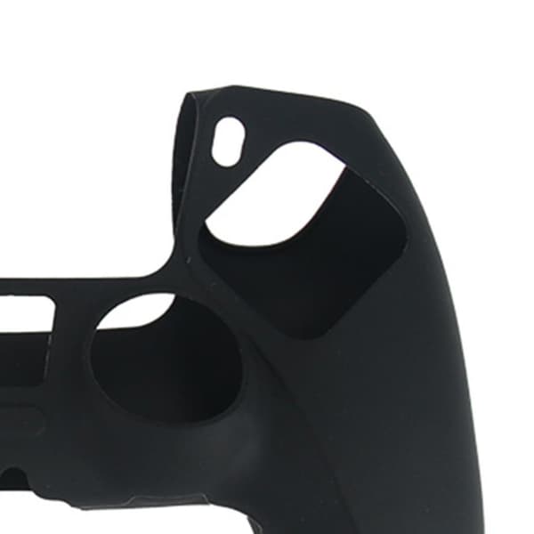 Anti-slip silikone cover joystick cap til Sony PS5 controller sort