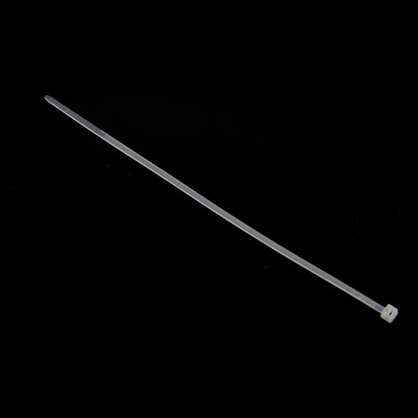 Kabelbinder / Strikkbinder, Hvit 200 stk 150mmX3mm