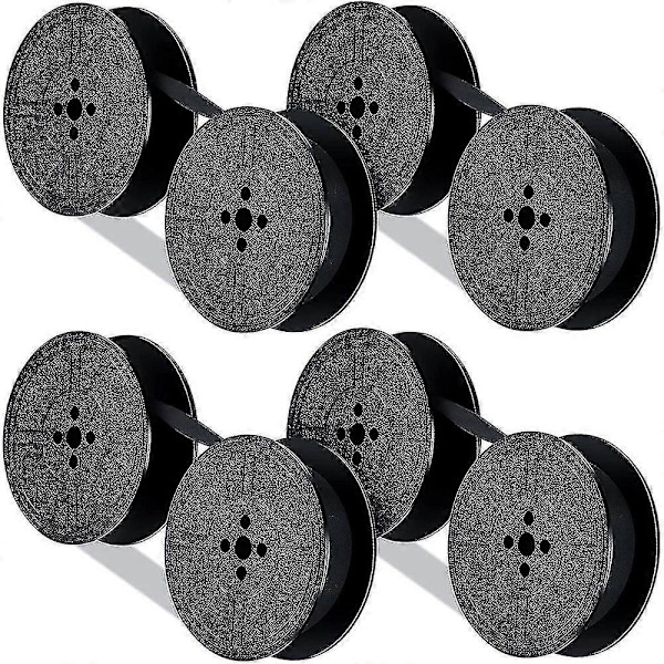 4-pack Skrivmaskinsband Dubbelspolsband Skrivmaskinsbandsbläck Dubbelspolsbläck Ersättningsdel För De Flesta