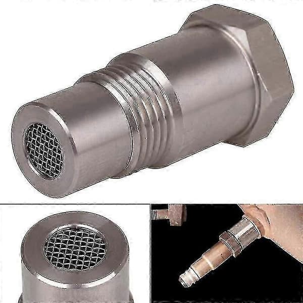 Oxygen O2 Sensor Adapter M18x1.5 för Bil Cel Fix Kontrollera Motorlampans Eliminator