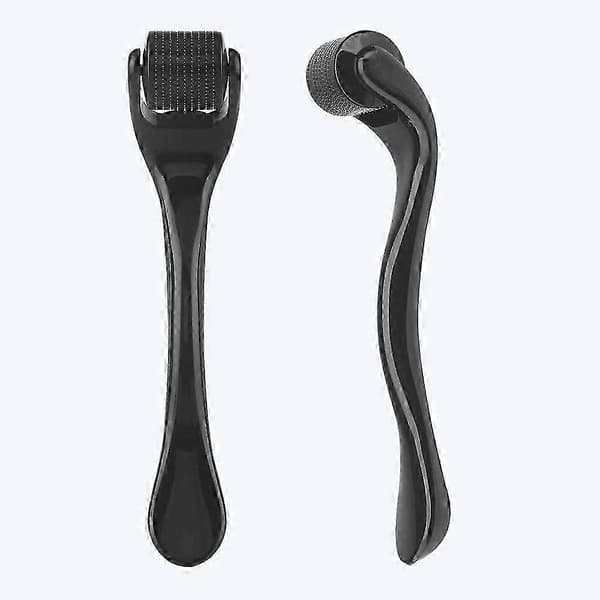 Derma Roller 0.75mm, 540 Titanium Microneedle Roller för Ansikte Ansiktsrynkor Håravfall Bristningar Hårväxt Mikro Professionell Microneedling