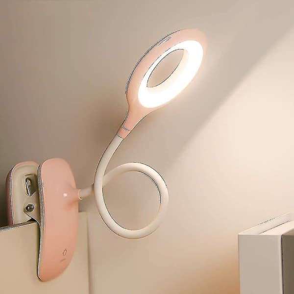 Led Klips-på Læselampe Dæmpbar Øjenbeskyttelse Bordlampe A