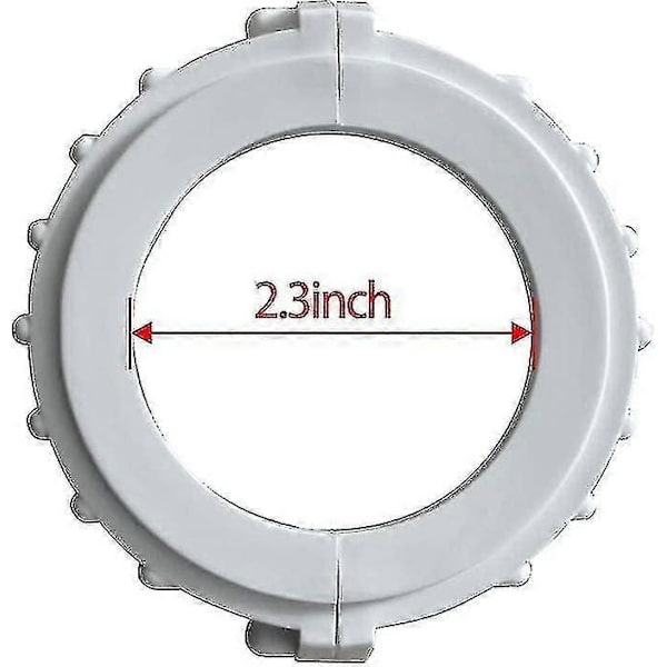 Spa Varmvattenberedare Delade Mutterkopplingar Med Packning/o-ringar (2-pack)