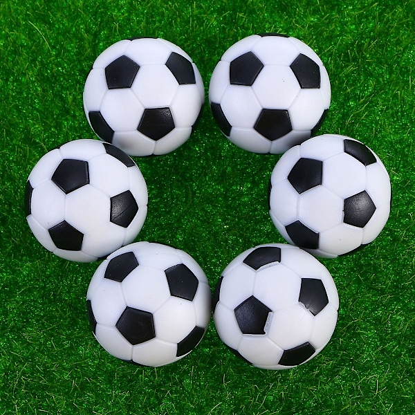 8 stk. Skumfodbold Bordfodboldbolde Regulær Størrelse Fodbold Fodboldspil Fodboldtilbehør Mini Skum Sport