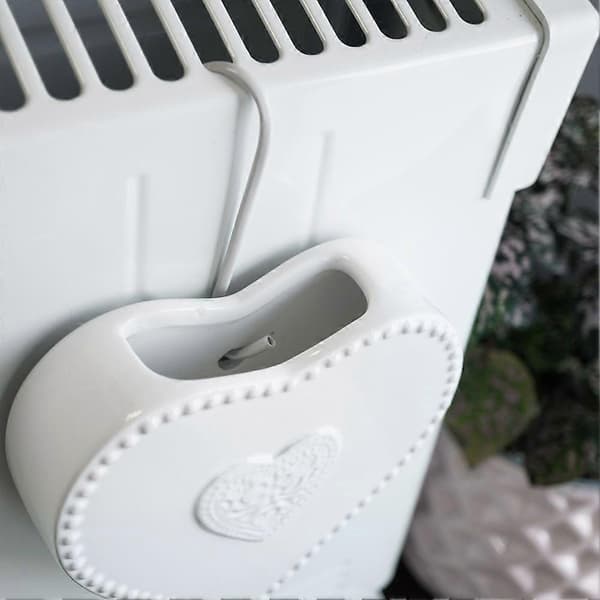 Hjärtformad Keramisk Luftfuktare för Radiator