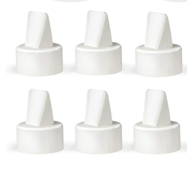 [6-count] Papablic Duckbill Valves For Spectra And Medela, Replaceable Duckbill Valves For Spectra S1 Spectra S2 Valves And Medela Pump In Style, Bpa/