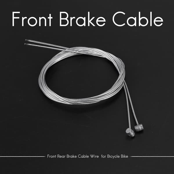 Främre Bakre Cykelbroms Kabel Wire 2 st för Cykel