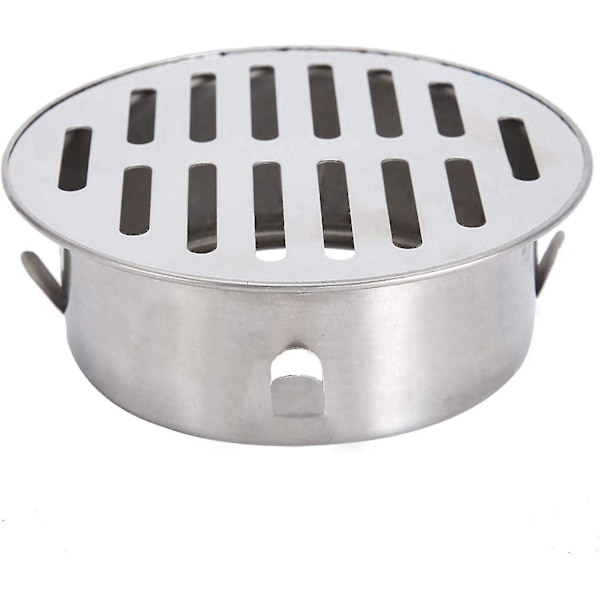Rustfrit Stål Gulvafløb (110 Flad Mund)