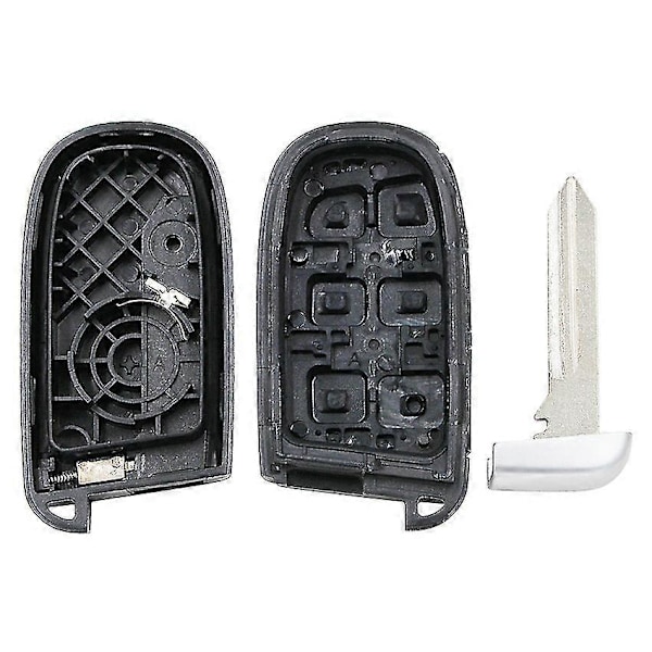 Uusi avaimeton älykäs kauko-ohjaimen avainkotelo Chrysler Dodge Journey 2011-2015 2 painiketta + terä Avainkuori Fob