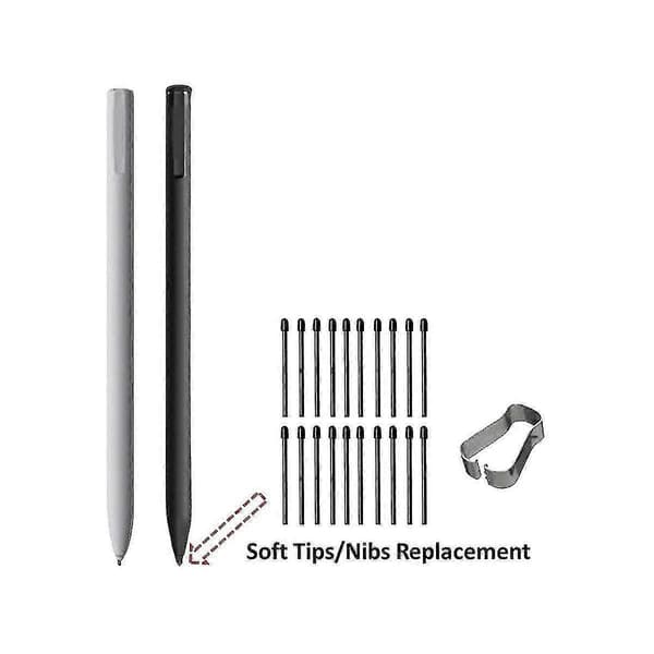 (20-pack) Markörpennspetsar/spetsar Kompatibla med Remarkable 2 Styluspenna Ersättningsmjuka Spetsar/spetsar Bl