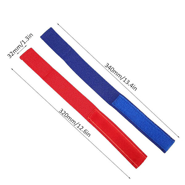 4 kpl kiertäjän, nylon-dialyysikiertäjän sideharsohihna Velcro-kiinnityksellä