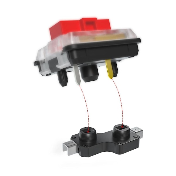 50 st/set Lågprofil Socket Hot Swap Chokladbrytare för Kailh 1350 Mekaniskt Tangentbord Brytare Hot Plug