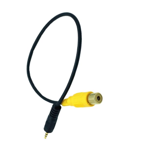 RCA till 2,5 mm AV-IN-kabel Bil Backkamera TILL GPS 2,5 mm 0.