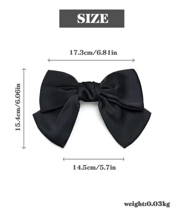 2 st Slips med rosett, tyg rosett hårklämma, eleganta hårklämmor för flickor