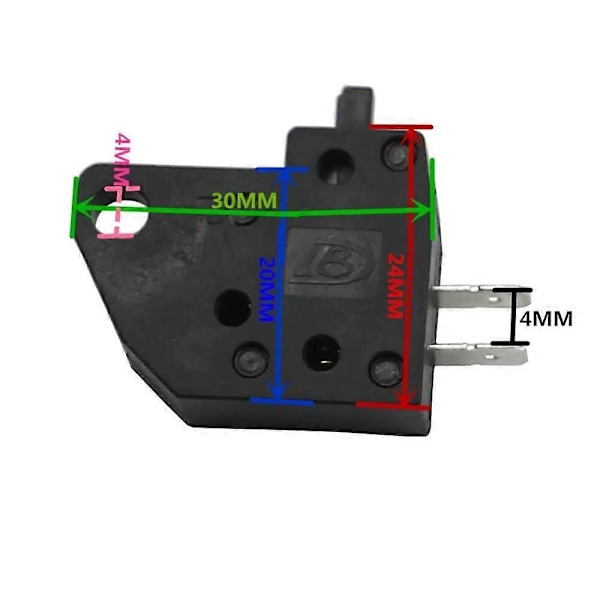 2 ST Frambromsljus Stoppbrytare Höger Vänster För Suzuki GS500 E/F GN125E GSXR 600 750 1000 GSXR600 GSXR750 Hayabusa GSXR1300R