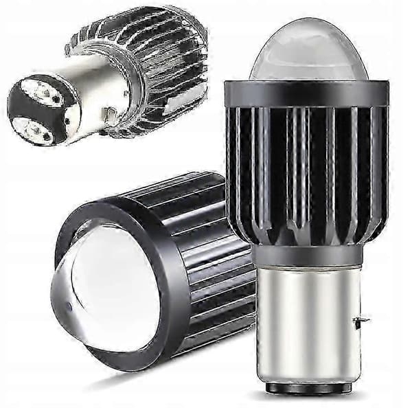 Ba20d S2 Led 35/35w Lins 2400lm 6000k+kylare