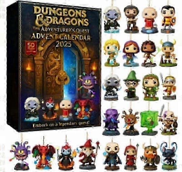 Dungeons & Dragons Adventskalender Blind Box Juletrepynt