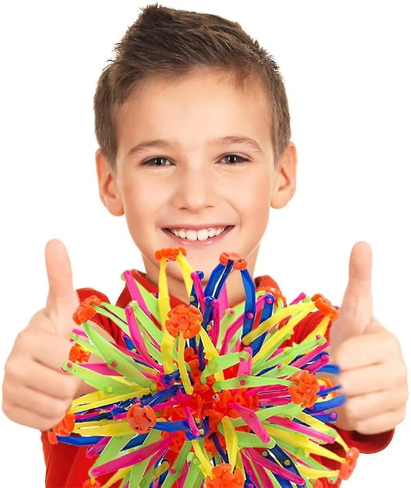 Hoberman Sphere Bold, Åndedrætsbold, Plastik Skalérbar Strækbold