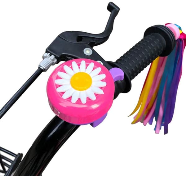 1-pack barncykelklocka och 2-pack barncykelstreamers för barncykeltillbehör