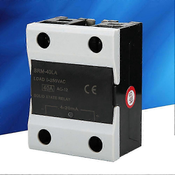 Solid State Relä 40A 4-20mA AC 0-250V Flamskyddad