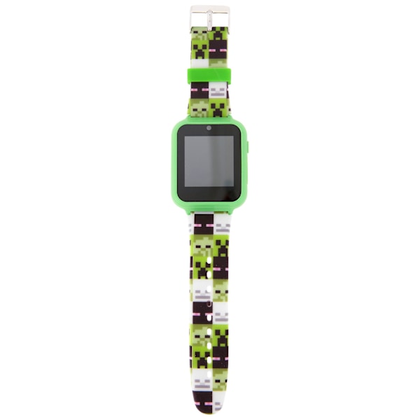 Minecraft Creeper LED Barnklocka med Silikonarmband