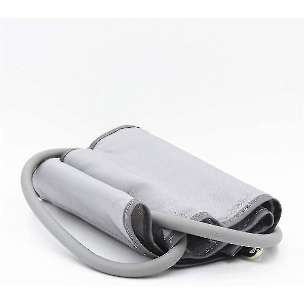 Blodtryksmåler Manschet Udskiftning, Elektrisk Sphygmomanometer Manschet, Overarm Manschet Blodtryksapparat Tilbehør 22-32cm (Sølvgrå)