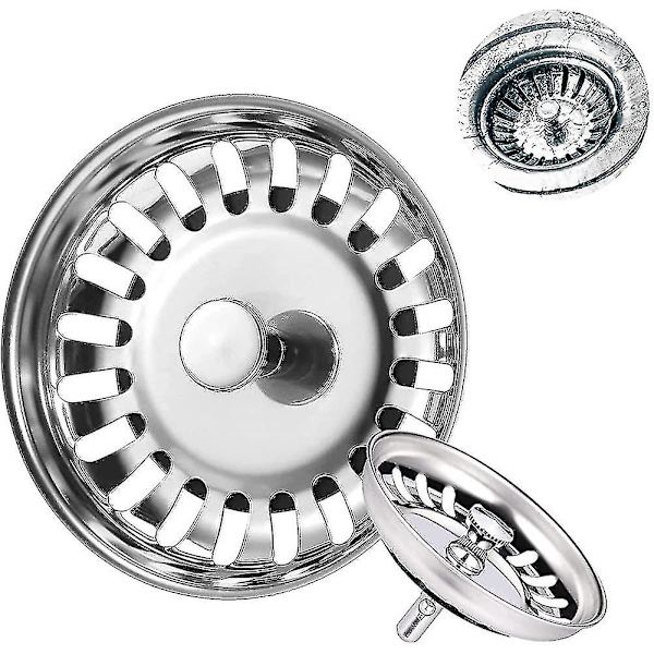 Köksho Strainer Köksho Plugg, 2-pack Universal Sänkpluggar Badplugg