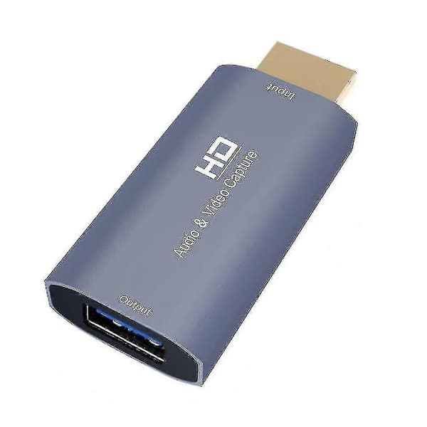 Z51 USB Hun Til 4K HDMI Han Audio Video Capture Card Til Computer Live Streaming Broadcast