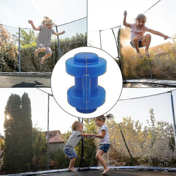 8 st Trampolin Inhägnad Polskydd PE Skyddande Överdrag För Nät